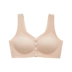 前扣無痕媽媽內衣 無鋼圈輕薄透氣固定杯