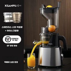 당근착즙기 생과일 녹즙기 쥬서기 원액형 기본 추출기 오렌지 레몬 사과, C. 스테인리스+아이스크림
