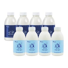 제주지헌목장 홍스요구르트 오리지널 500ml 4개 무슈가 500ml 4개 (제주직송)