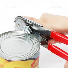 미국 EZ-DUZ-IT 회전 캔 오프너 (대) 통조림 병따개, 레드 (대), 1개