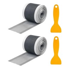 배수구 커버 배수 홈 2권 세트 부엌 노란색 스크레이퍼 포함 메쉬 테이프 발코니 화장실 샤워 전용 부착, 상세페이지 참조