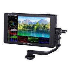 FEELWORLD LUT6S 6 2600nits HDR 3D LUT SLR 4K HDMI 3G-SDI 1920X1080 IPS 인치 초고휘도 터치, 1개