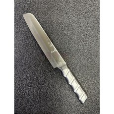 工具家達人 西滿鐵店台灣製三合鋼鐵柄多功能料理刀具組 (三德刀/水果刀/日式菜刀/牛刀/廚師刀), 1個, 16.5cm 平頭水果刀,原產利度