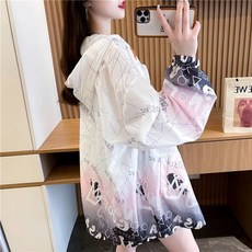 冰絲防曬衣女 寬鬆超仙長袖開衫外套 夏季新款慵懶風防曬服 (台灣發貨)