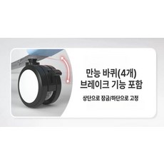 다기능 베이비 흔들의자 5in1 바운서 아기보행기, 6. 추가 부속품 바퀴(4개)