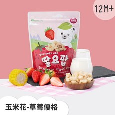 韓爸田園日記 35g, 1個, 玉米花-草莓
