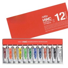 holbein 홀베인 수채화 24색 세트 12색 물감, A. 12색 5ml