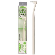 日本Mind Up 複雜齒專用牙刷 可替換刷頭 牙齒清潔 口腔保健 預防口臭 牙結石 寵物美容 口腔清潔 寵物刷牙 狗貓, 貓用複雜齒牙刷, 1個