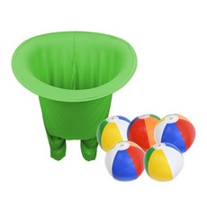 공받기게임세트(바지1개+공5개) 레크레이션 행사 단체놀이, 1개, 그린