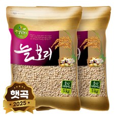 현대농산 국산 늘보리 겉보리 꽁보리밥, 5kg, 2개