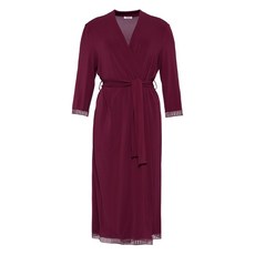 에레스 비올레트 그래프 레이스 트리밍 가운