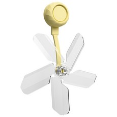 DFMEI 吸盤空調疏風器家用防直吹壁掛中央空調冷氣出風口遮風通用擋風板, 黃色:如圖