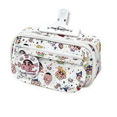 옐상 캐릭터 7종 수납 필통 파우치, 1개, 부리부리짱구