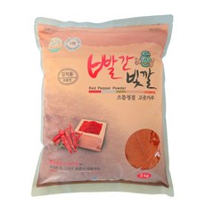 국내제조 선농푸드 빨간빛갈 으뜸청결 고춧가루 보통맛 김치용 3kg 중국산, 1개