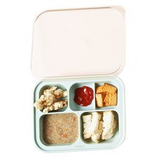 아이별프렌즈 실리콘 초강력 흡착식판 뚜껑 아기식판, 실리콘 흡착식판 민트, 1개