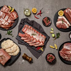 [미트밀리] 안심 등심 앞다리 갈비(찜용) 돼지고기 "한돈 요리용", 안심 카레용(500g), 1개