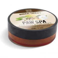 개와 고양이 위 RELQ 미네랄 PAW SPA 크림. 왁스 밤 달리 이 크리미 로션은 쉽게 바르고 빠르게 할 수 있습니다. 여름철 더위와 겨울철 추위에 대비해 반려동물 발 마른, 1개, 70ml