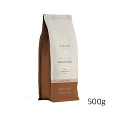 어라운지 원두커피 오리지널 마일드 500g, (분쇄안함) 홀빈, 1개