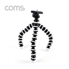 Coms 플렉시블 미니 삼각대 (관절형) 25cm ID601, 상세페이지 참조, 1개