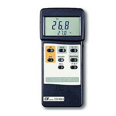 Lutron 路昌 智慧型雙組溫度計 TM-906A 測量範圍 -50°C~1230°C, 1個