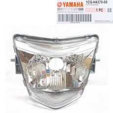 YAMAHA山葉機車 原廠頭燈組，提升夜間騎乘安全，原廠規格, 透明, 1CG-H4370-00