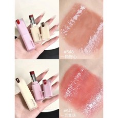 台灣現貨 大小孩系列 JOOCYEE 酵色 大小孩系列唇蜜高光腮紅唇粉霜腮紅膏 小紅書推薦【今天也要美美鴨】, 1個, 成膜晶凍口紅#548一顆野心, 成膜晶凍口紅#548一顆野心