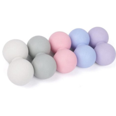 땅콩마사지볼 아이워너 TPE 듀얼 마사지볼 땅콩형, 세이지그린