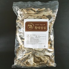 [25년햇황태/하늘덕장] 용대리 황태껍질 500g - 국내건조, 1개