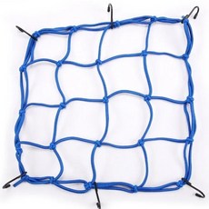 후크 오토바이 압축 보관 수하물 그물 헬멧 탱크, 1개, 4. Blue 30x30cm