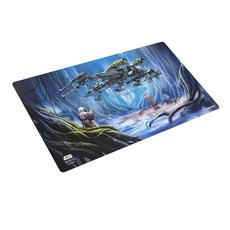 스타워즈 언리미티드 다고바 게임 매트 - 공식 라이선스 풀 컬러 프린트 플레이매트 미끄럼 방지 61cm x 35.6cm(24인치 x 14인치) 고무 매트 TCG 및 LC