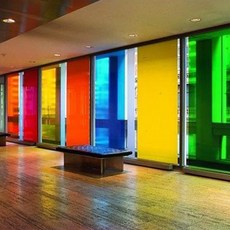 32색상 투명컬러필름 오라칼 8300 컬러유리 창문 스테인드글라스(독일 Oracal), 020 Golden Yellow, 1개