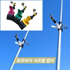 (원투낚시) Surf Bell 컬러 서프벨 낚시방울 어신감지기 집게 입질 낚싯대 갯바위 해변 민물장어, 3.옐로우, 1개