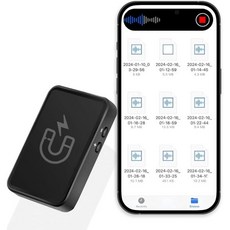 음성 활성화 레코더 재생 기능이 있는 마그네틱 64GB 저장 공간이 디지털 강의 회의 인터뷰 가정용