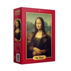 직소퍼즐 풍경 명화 모나리자 1000피스 PL1389, 없음, 1개