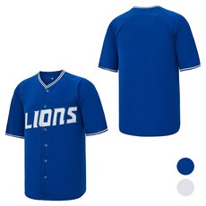 wassup 야구유니폼 자수 팬 버전 야구 유니폼 Lions 야구복 XS-3XL