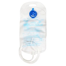 來而康 萊潔 舒適坐浴盆組 (未滅菌) 專用水袋 加調節片 2000ml 儲水袋 水袋, 1個, 透明