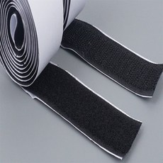 호아 탈부착 테이프 1M 케이블정리, 흰색