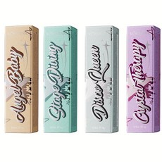 DR.EMMET 글리터 리퀴드 아이섀도우 세트 메탈릭 쉬머 아이 메이크업 아이섀도우 부드러운 젤 포뮬러 빠른 건조 및 색소 오래 지속되는 완벽한 룩