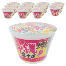 Acecook Super Cup 沖繩島蕎麥麵 豬骨&鰹魚肉湯 103g, 12個