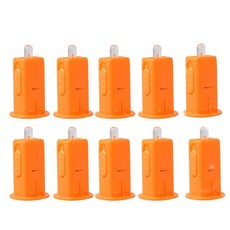 결혼식용 전자 종이 풍선 노란색 조명 랜턴 심지 램프 LED 10, 10pcs