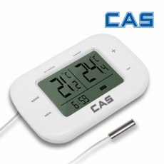 카스 CAS T014R 디지털 냉장고 온도계 시계기능, 상세페이지 참조, 1개