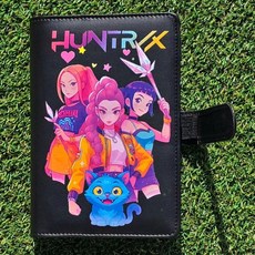 케이팝 데몬헌터스 다이어리 노트 공책 귀여운 케데헌, 검정