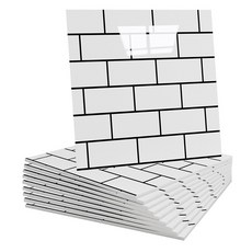 레디보드 대리석 데코 타일 폼블럭 30 x 30cm, 직사각타일, 10개