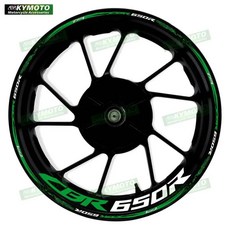 오토바이 앞바퀴 뒷바퀴 스티커 수정된 반사 휠, 1개, 19. CBR650R-17