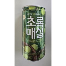 웅진 초록매실 180ml, 150개