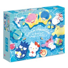 산리오 수영장 직소퍼즐 150피스 SAN-A150-066, 없음, 1개