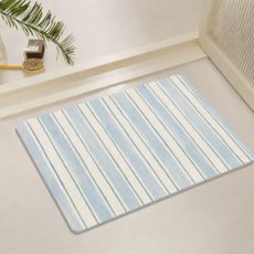 데이아스 빨아쓰는 규조토 발매트, 1개, 마린 스트라이프