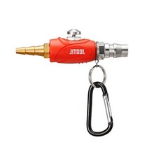 제일타카 미니 에어건 90PSI 미니형 휴대용 카라비너 에어 닛플 PM20 타입 신주 노즐 소형 콤프레샤 에어호스 청소 바람 블로우 블로워 청소건 신주에어건 미니건 콤프레셔 분사기, 1개