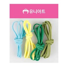 가죽공예끈 혼합 2번 4개 종이지끈 종이끈 종이노끈 매듭끈 공예 노끈 용끈 택끈 선물 지끈 컬러 dew+8697eI