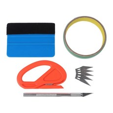 커터 도구 자동차 비닐 랩 설치 과정 절단 기능 장식용 리케이션 정밀 그래픽, 1개, 2. 10M Set